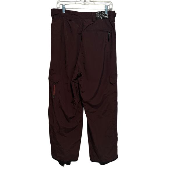 Bonfire Vaporlite Snowboarding Pants Womens Large Silver Series Maroon Winter - Picture 3 of 10